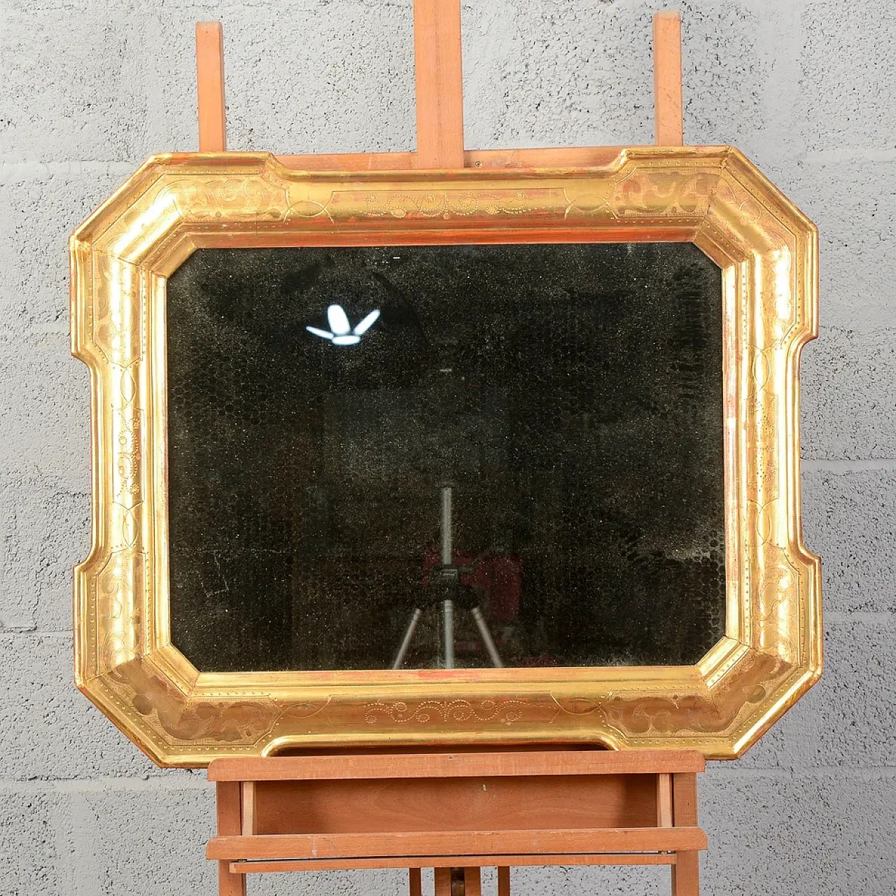 Specchiera dorata, tardo '800 1