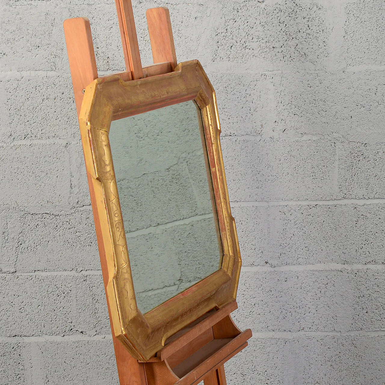 Specchiera dorata, tardo '800 2