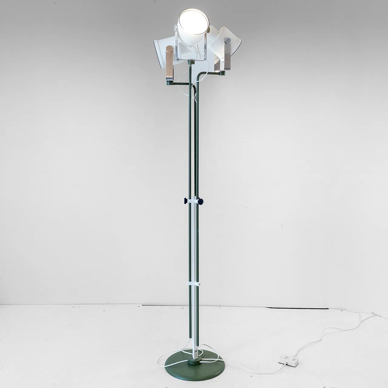 Adjustable floor lamp, Brusasco & G. Torretta for Luci Milano 2