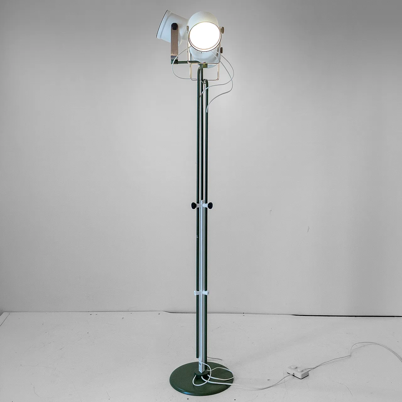 Adjustable floor lamp, Brusasco & G. Torretta for Luci Milano 3