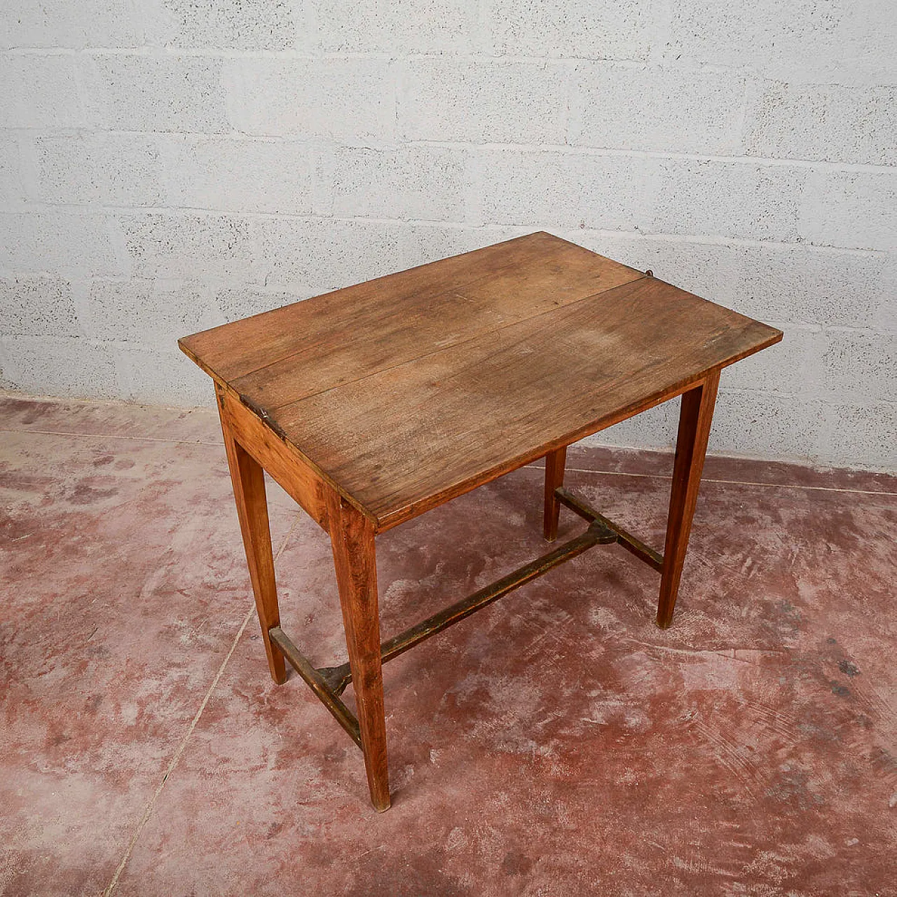 Wooden opening writing table, early 20th century 3