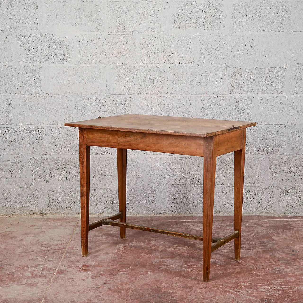 Wooden opening writing table, early 20th century 5