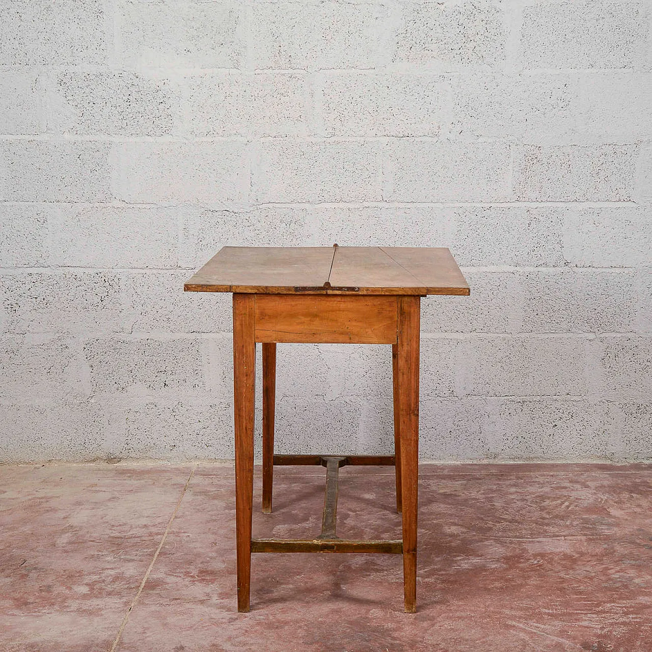 Wooden opening writing table, early 20th century 6