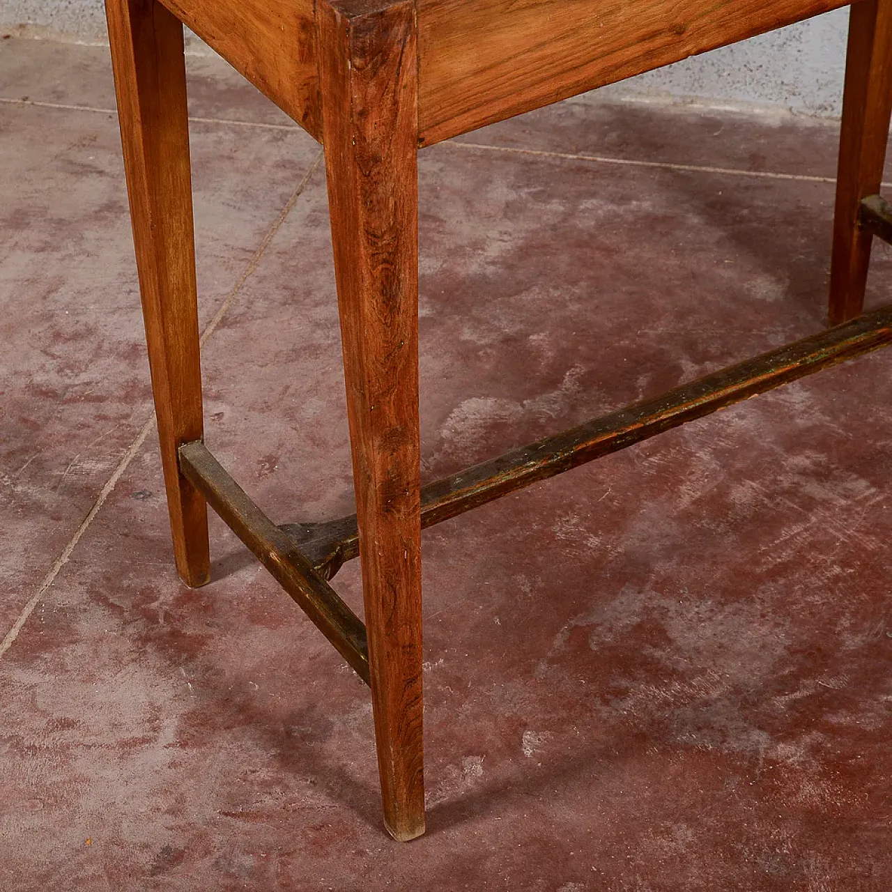 Wooden opening writing table, early 20th century 9
