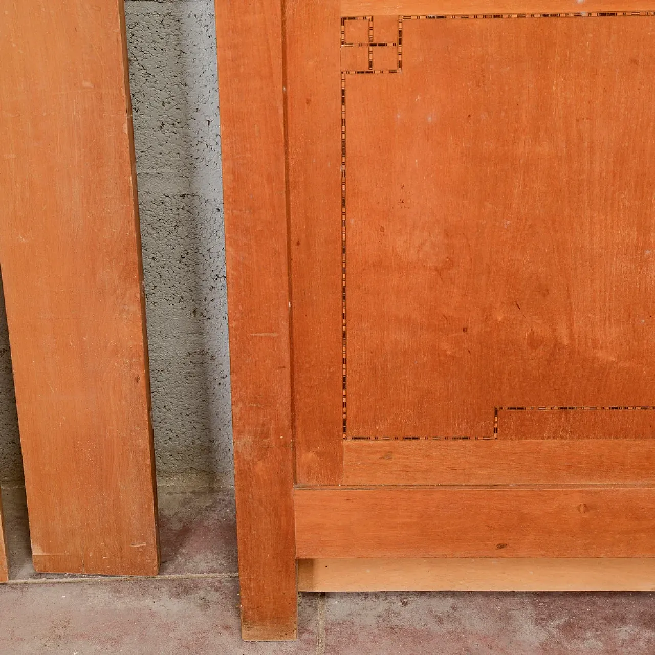 Pair of Art Deco single beds, 1930s 6