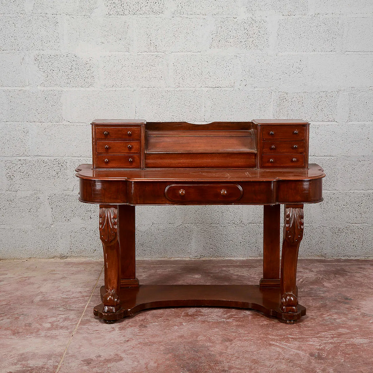 Mahogany desk, 19th century 1