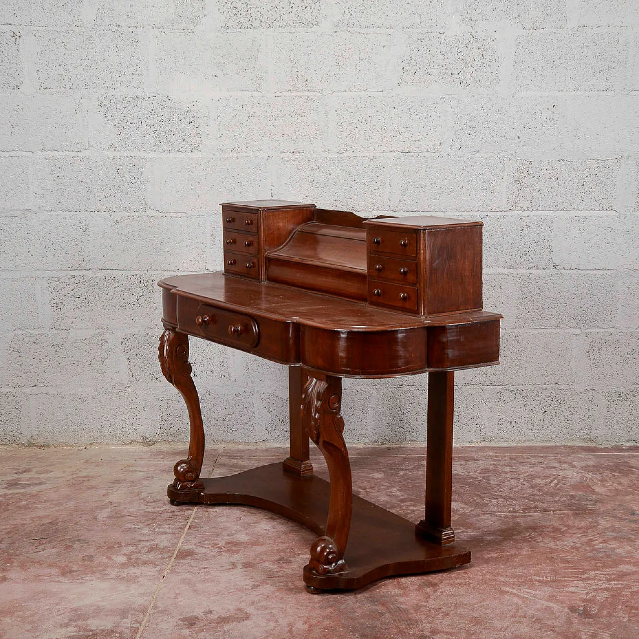 Mahogany desk, 19th century 4