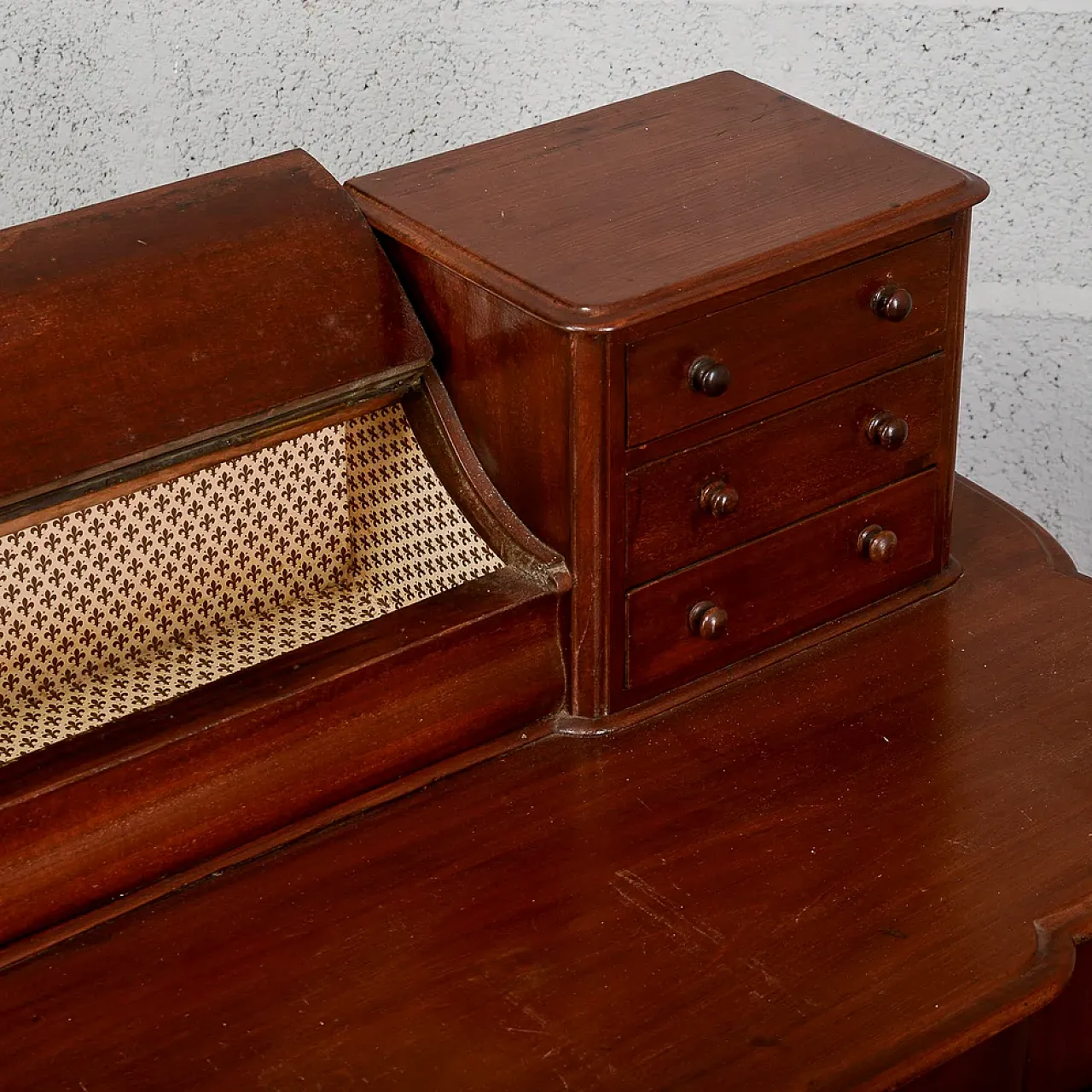 Mahogany desk, 19th century 6