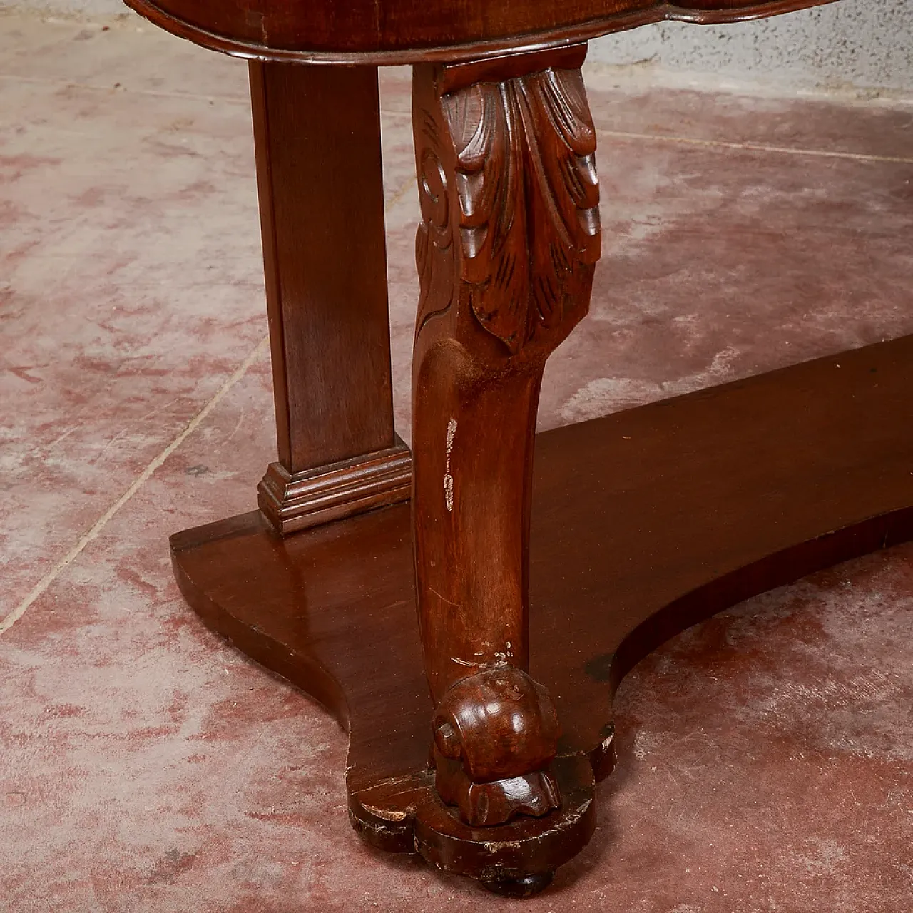 Mahogany desk, 19th century 8