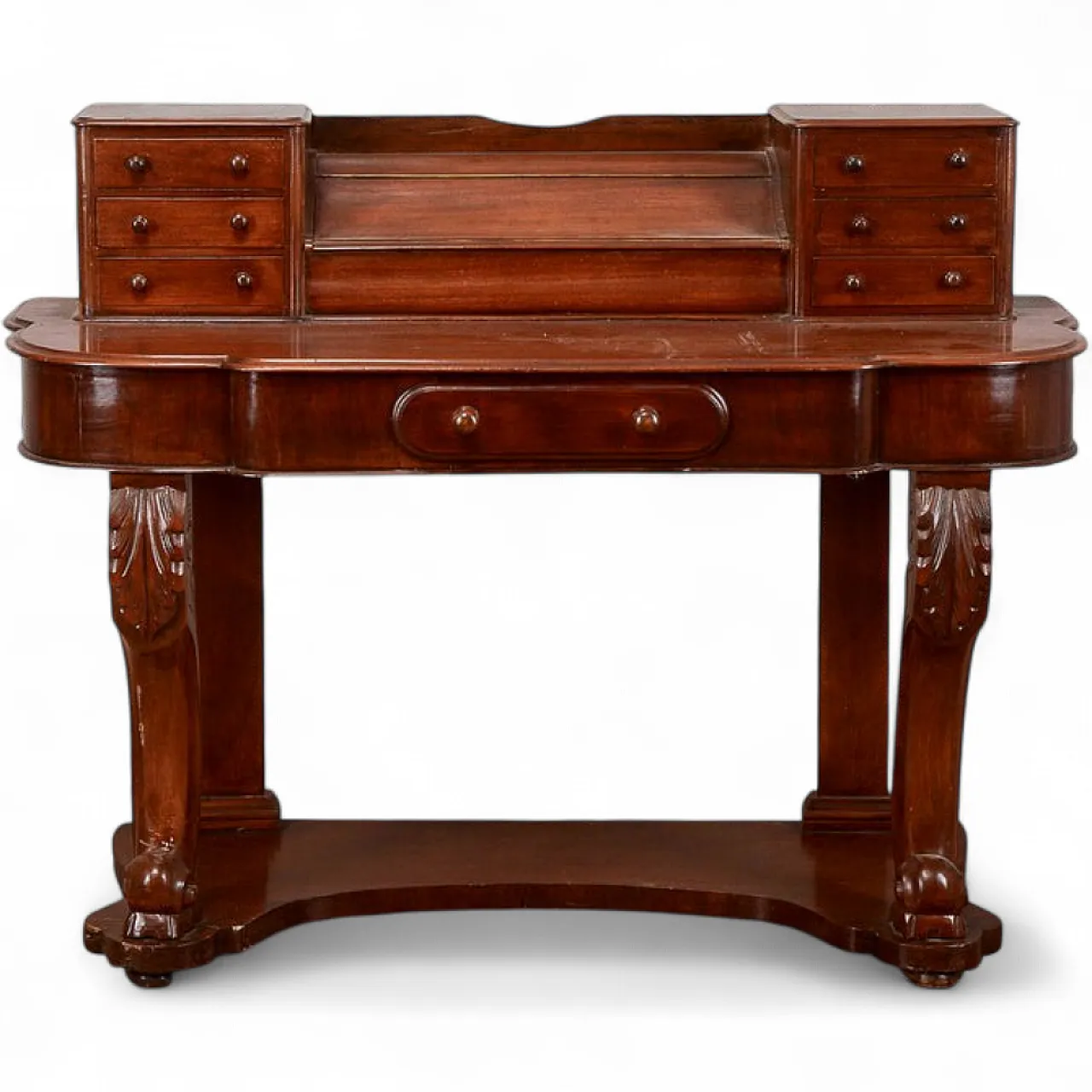 Mahogany desk, 19th century 11