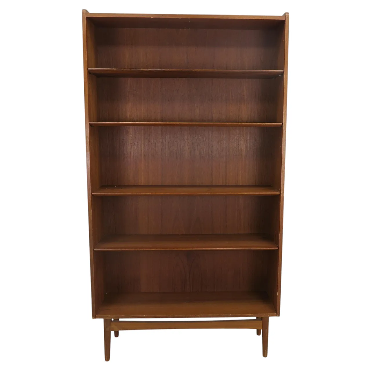 Teak bookcase by Johannes Sorth for Nexø, 1960s 1