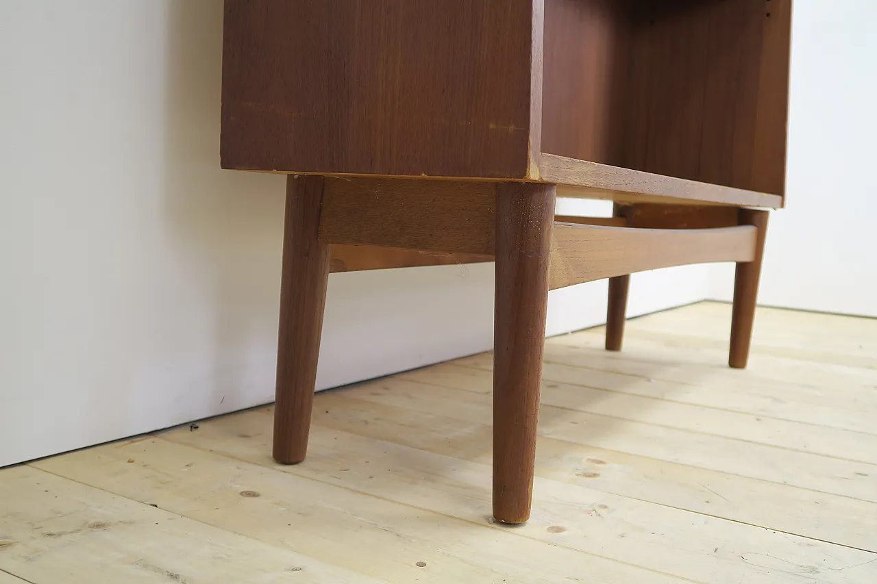 Teak bookcase by Johannes Sorth for Nexø, 1960s 3