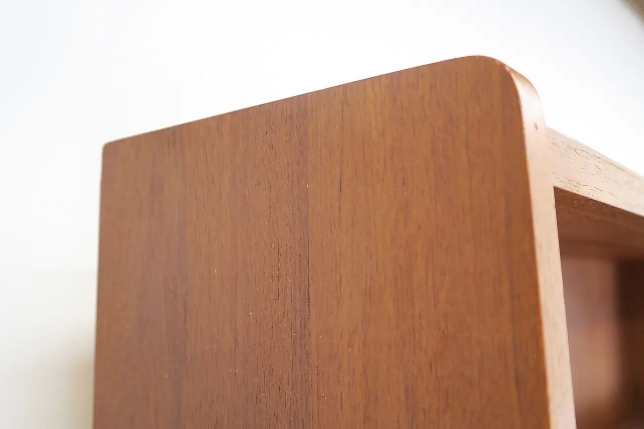 Teak bookcase by Johannes Sorth for Nexø, 1960s 8