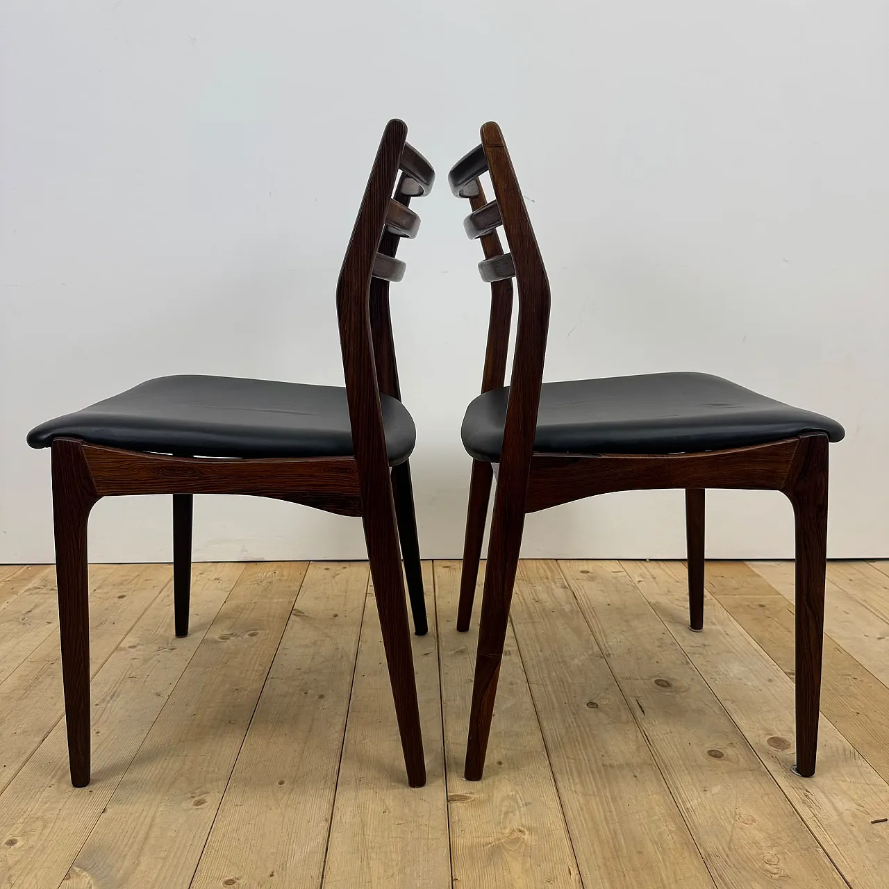 6 Chairs by Vestervig Eriksen in rosewood, 1960s 9