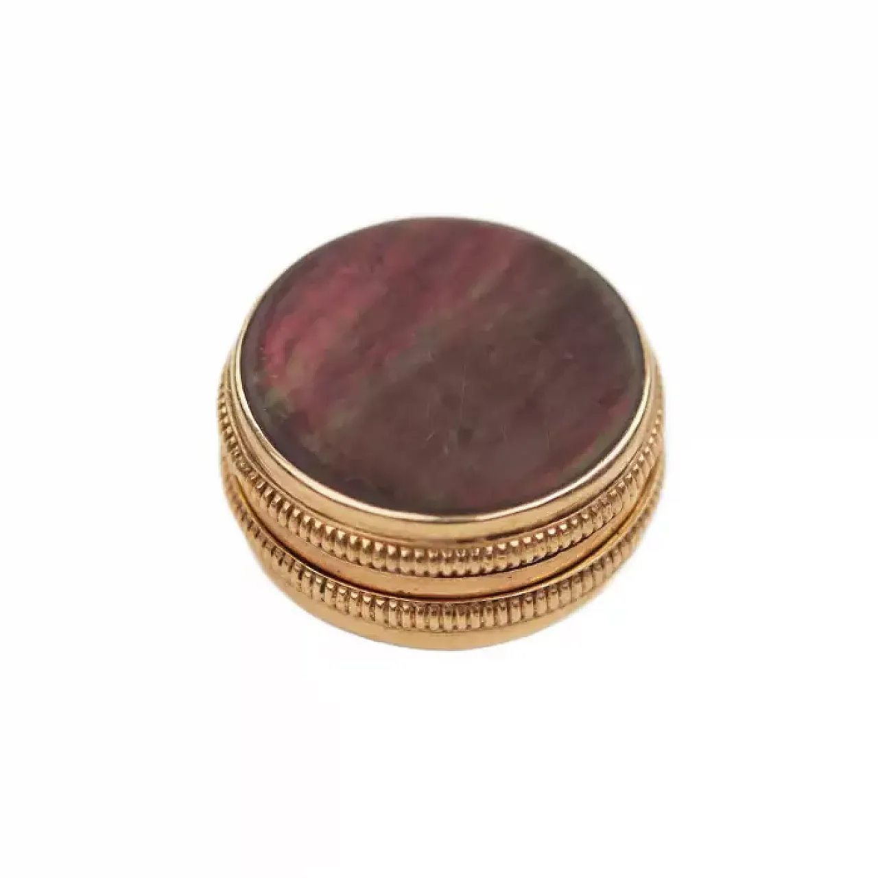Scatola d'oro per chip da gioco, metà '800 4
