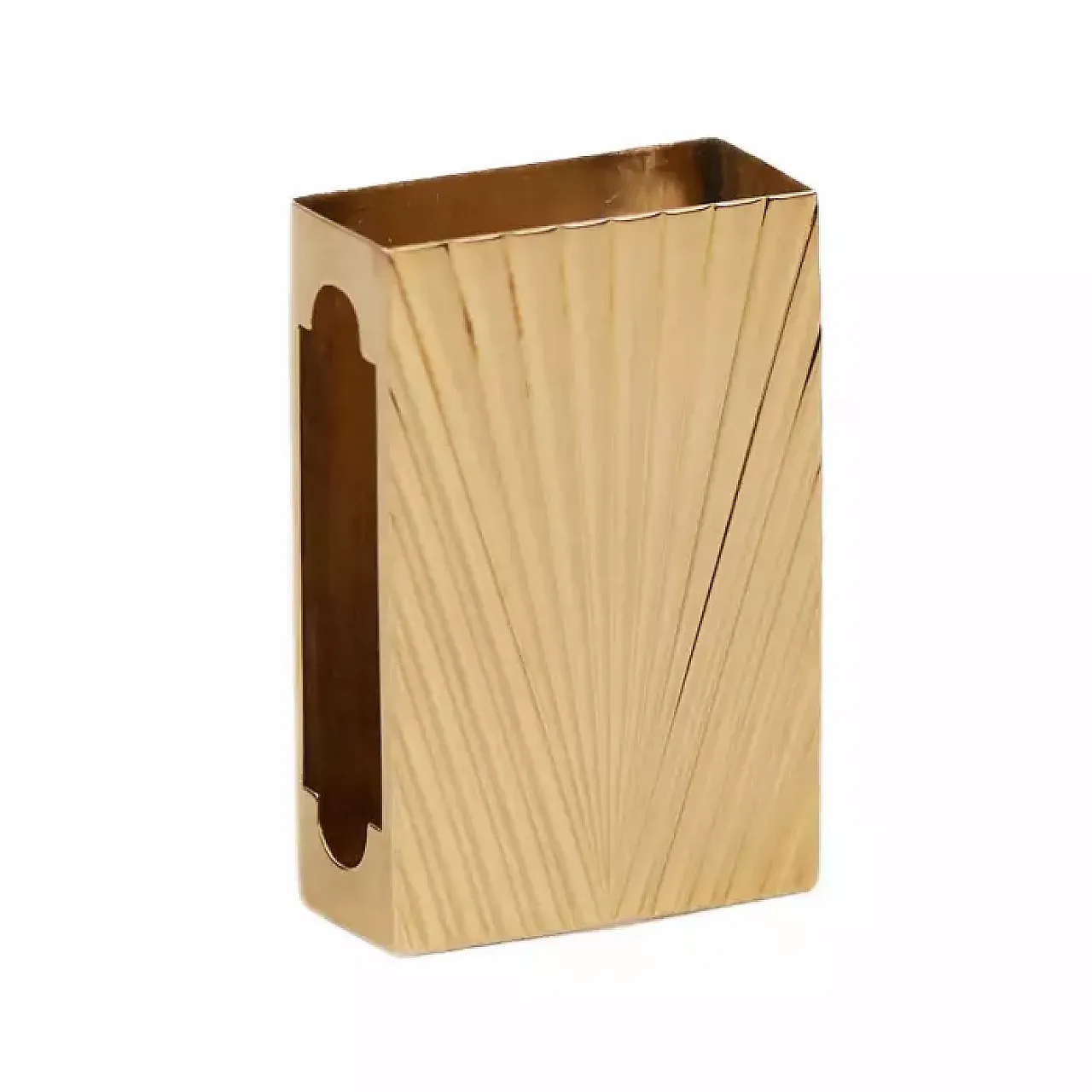 Rectangular match safe in 56 zolotnik gold, late 19th century 4