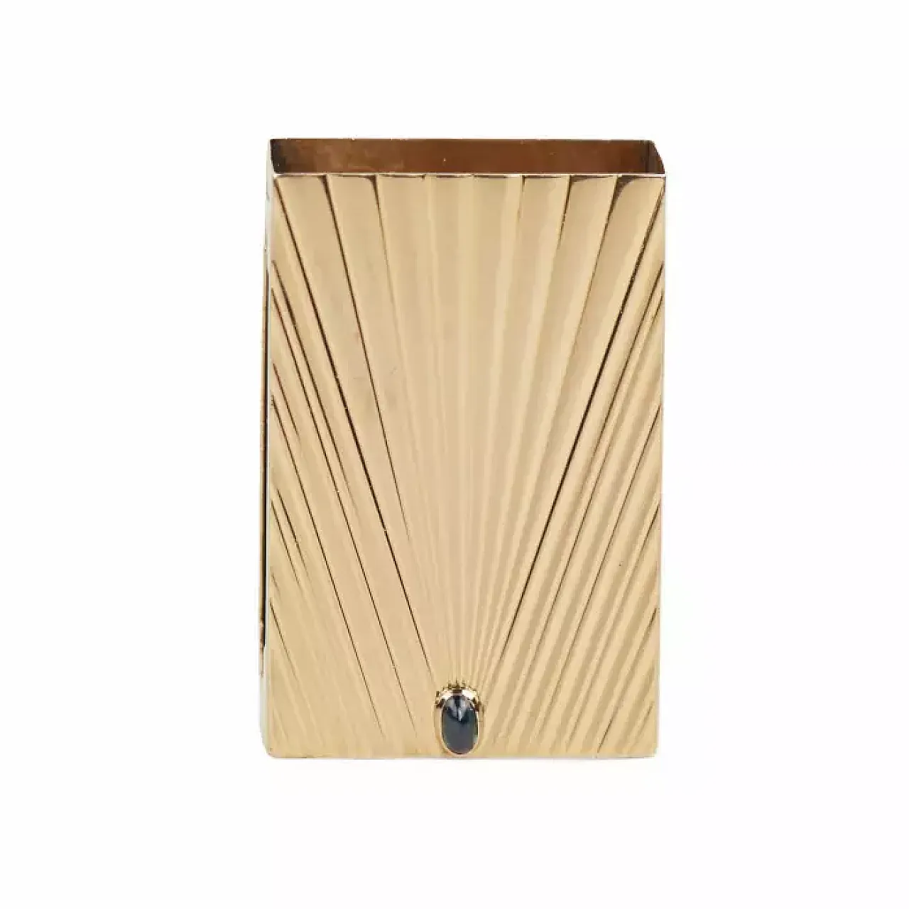 Rectangular match safe in 56 zolotnik gold, late 19th century 6