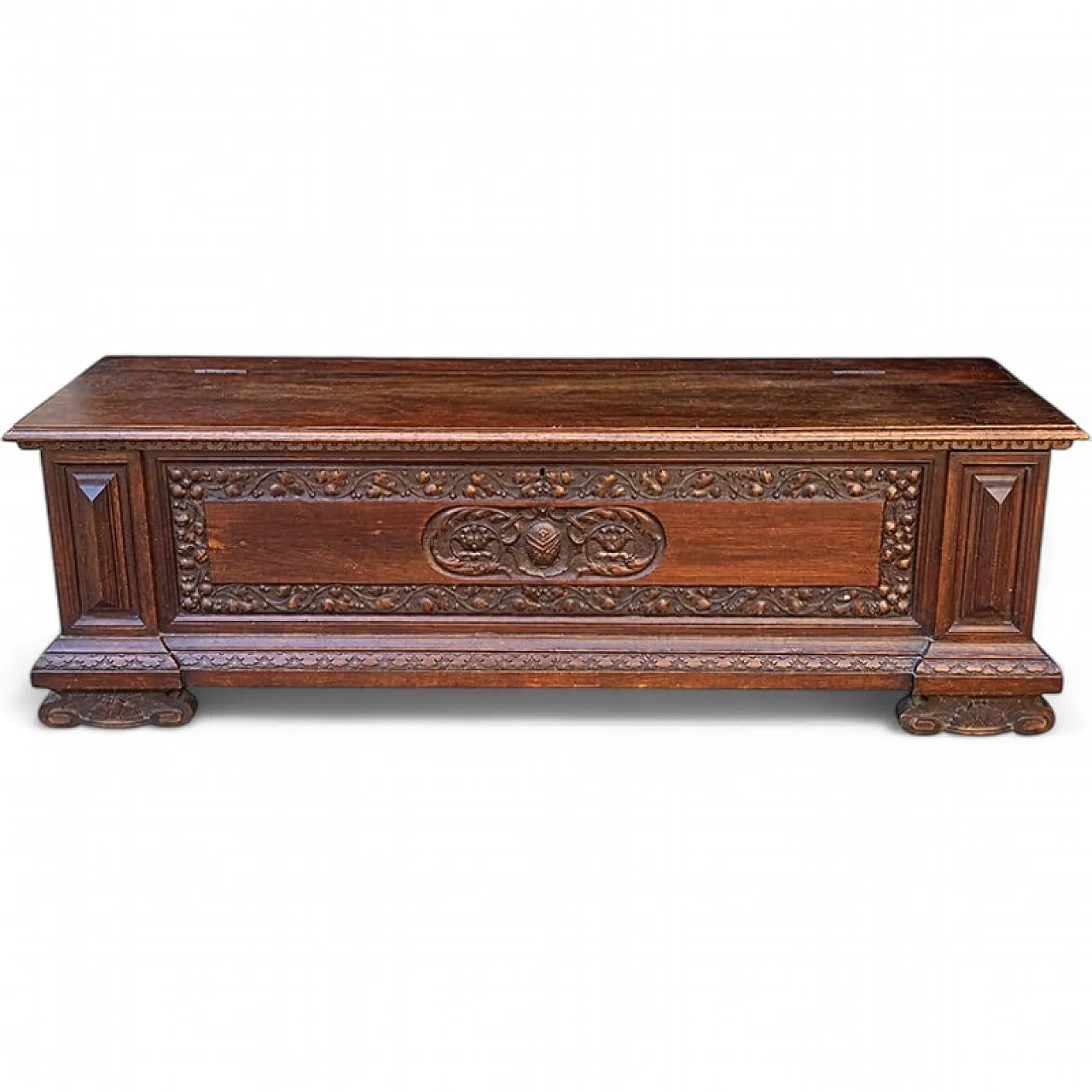 Neo-Renaissance carved chest, 19th century 8