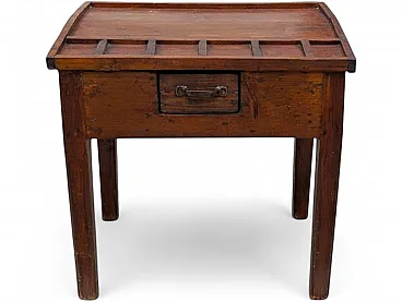 Rustic mid-century Italian workbench