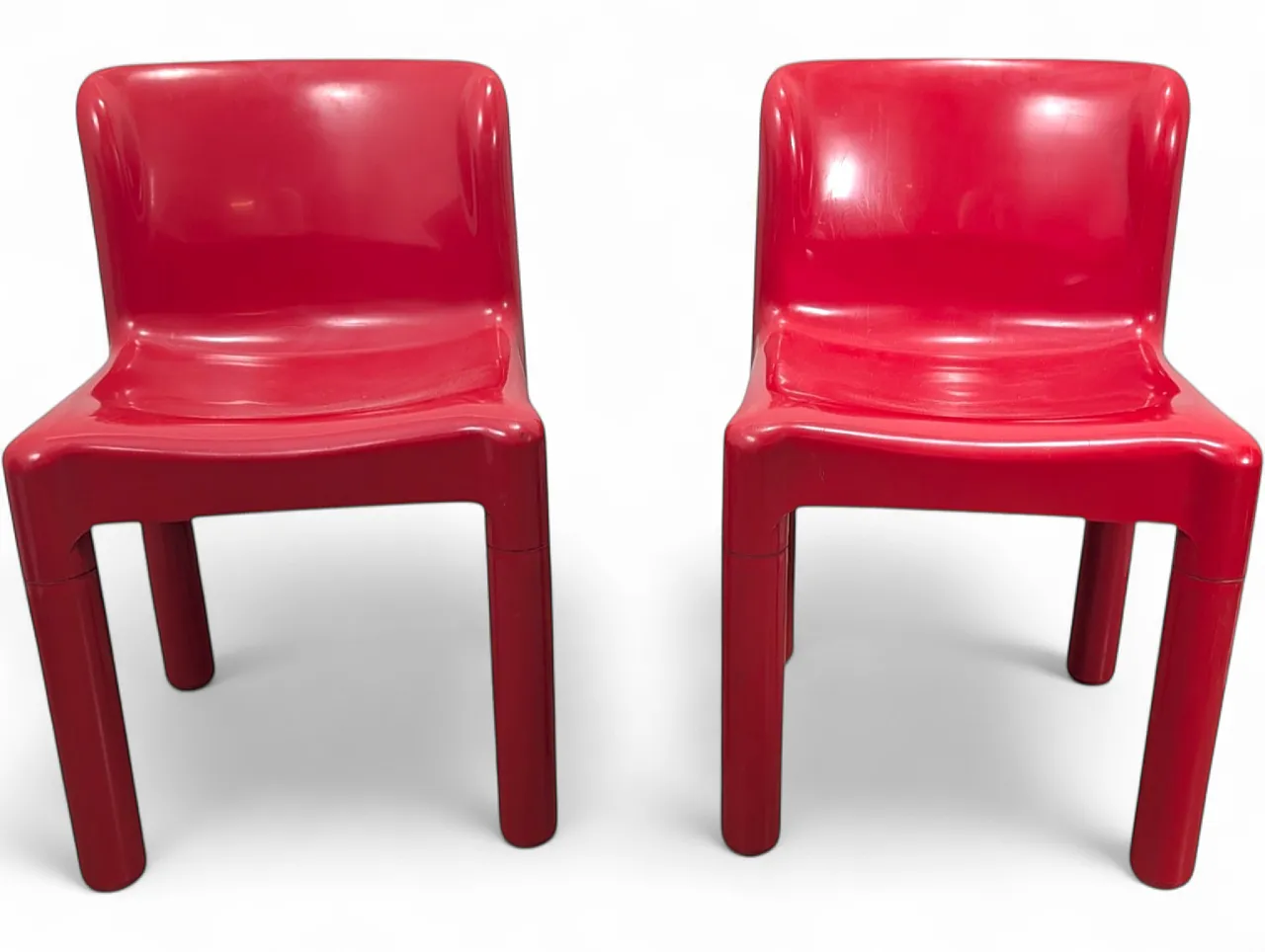 Set of 2 Kartell chairs designed by Carlo Bartoli, Italy 1970 11