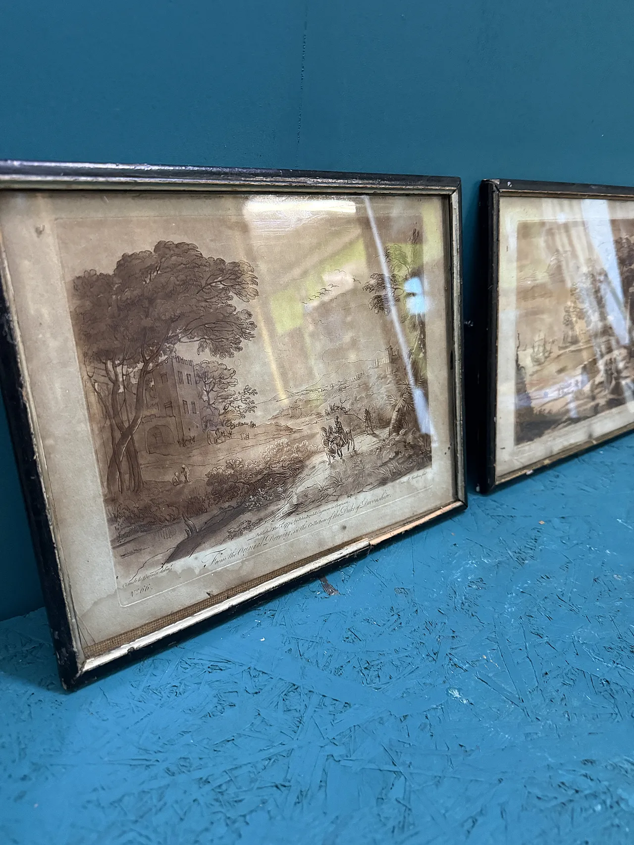 4 Incisioni antiche , Claude Lorrain (Claude Gellée) incise, '600 6