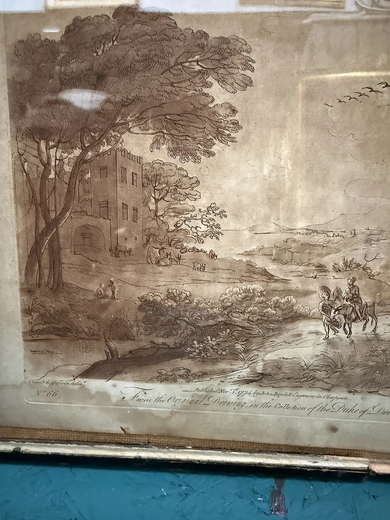 4 Incisioni antiche , Claude Lorrain (Claude Gellée) incise, '600 7