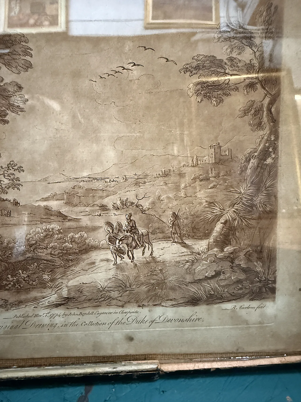 4 Incisioni antiche , Claude Lorrain (Claude Gellée) incise, '600 8