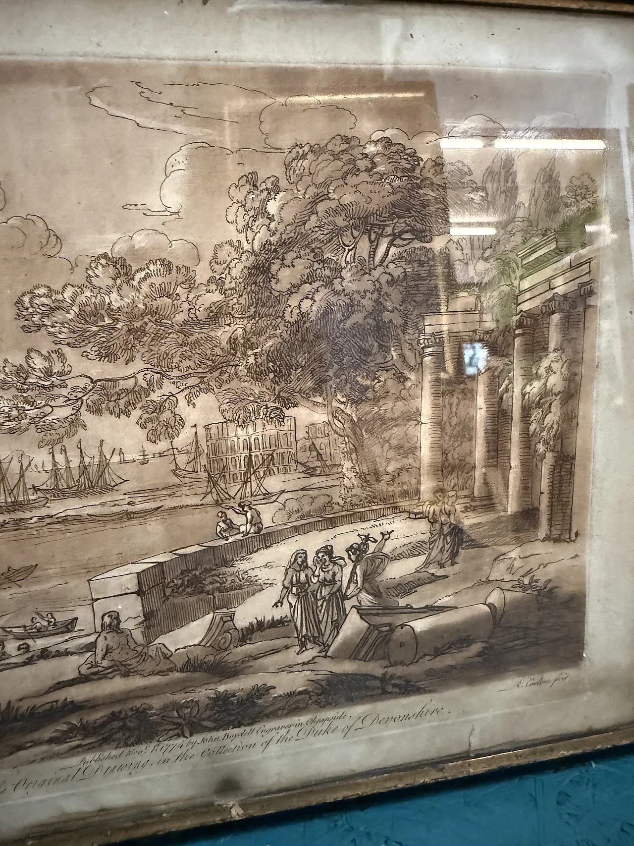 4 Incisioni antiche , Claude Lorrain (Claude Gellée) incise, '600 11