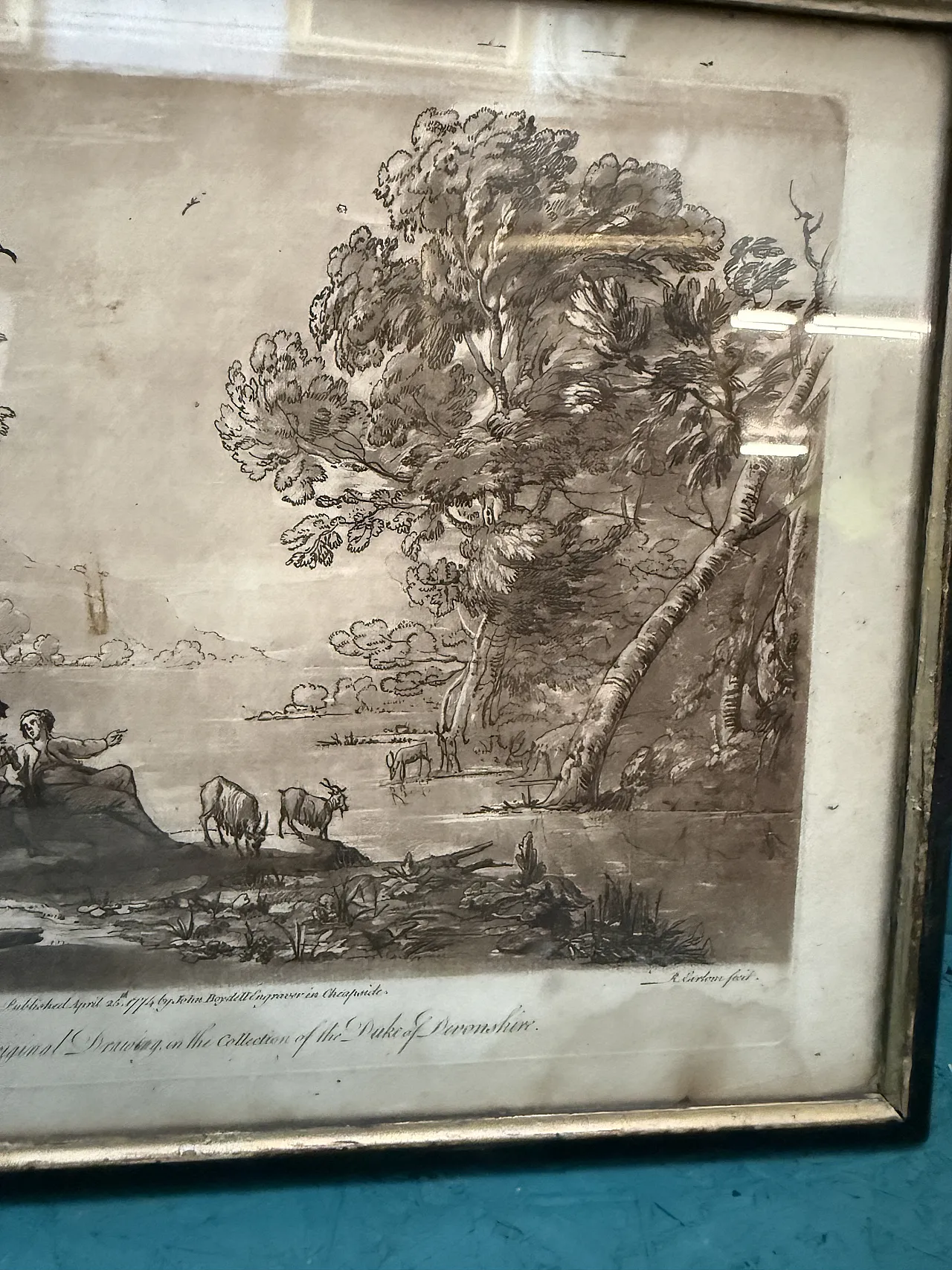 4 Incisioni antiche , Claude Lorrain (Claude Gellée) incise, '600 17