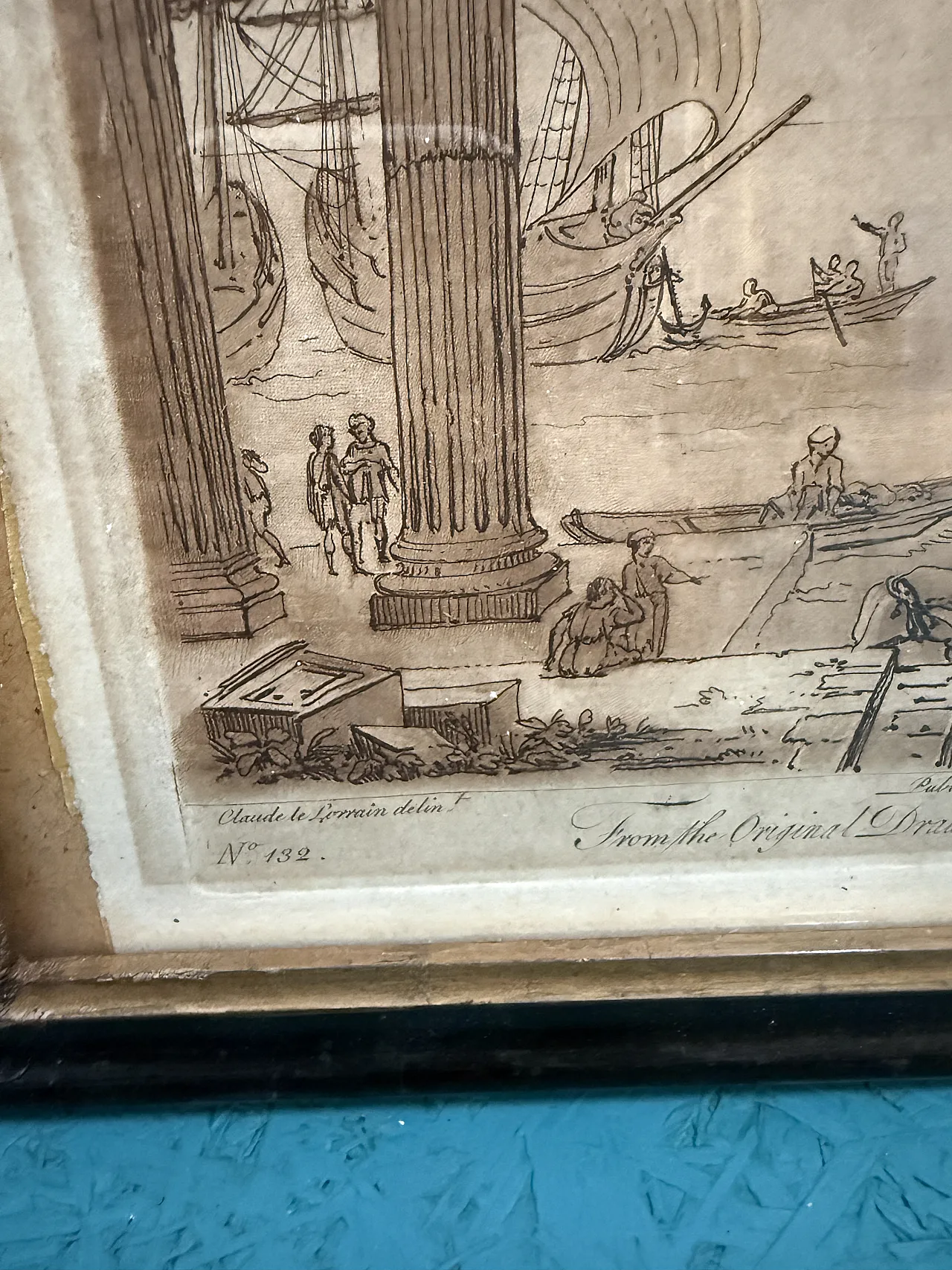 4 Incisioni antiche , Claude Lorrain (Claude Gellée) incise, '600 22