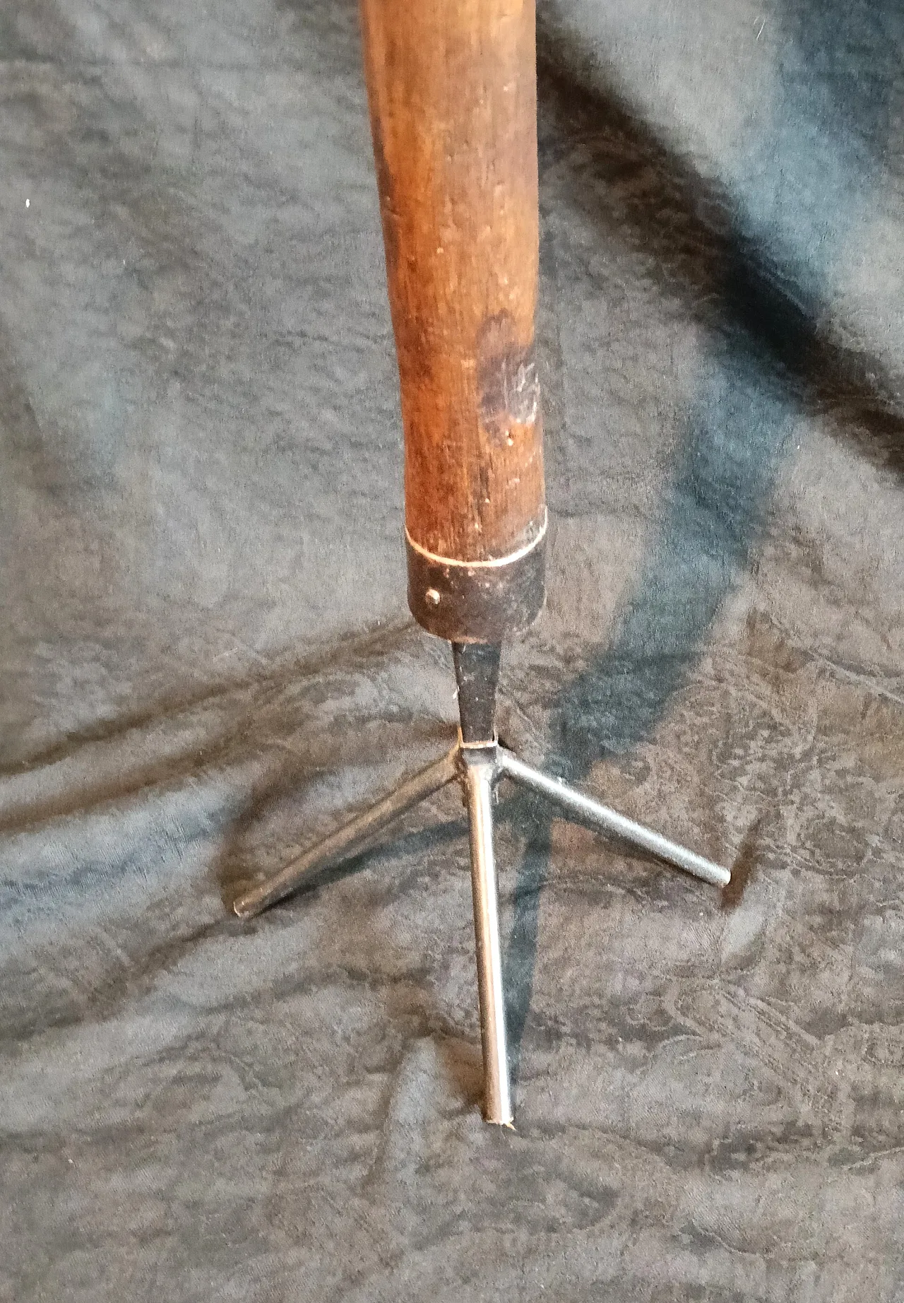2 metal stem sickle anvils, 1940s 29
