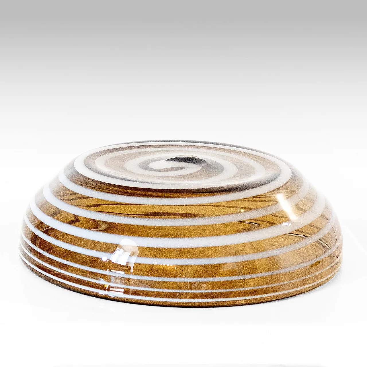 Murano glass centerpiece vase from the 1960s 3