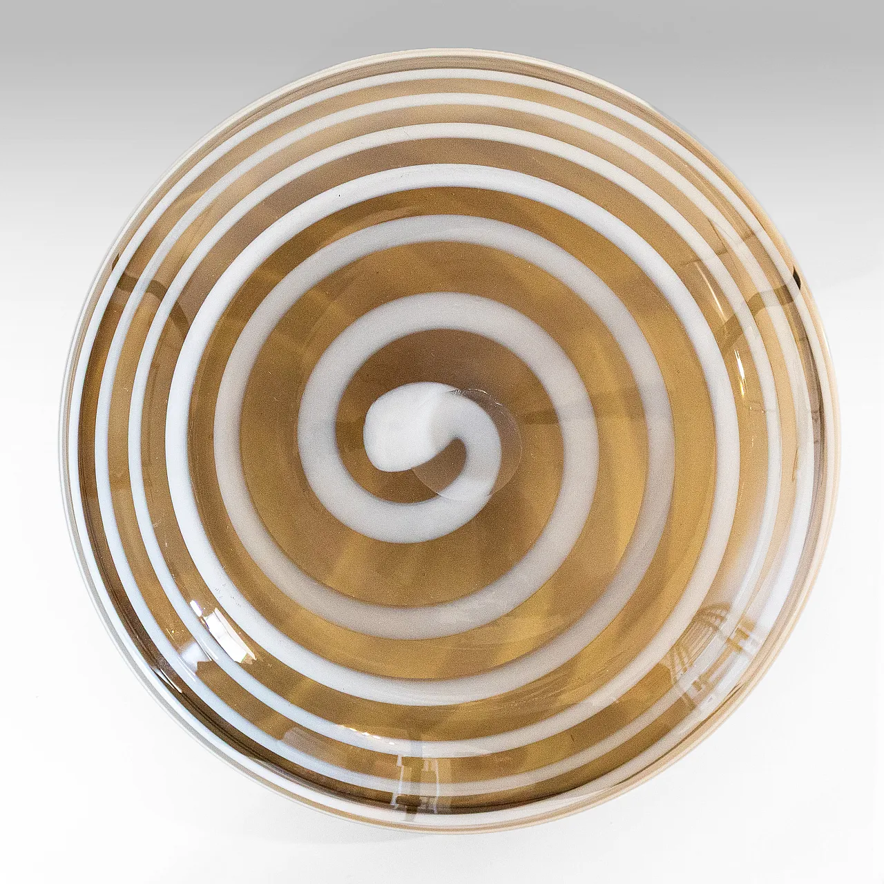 Murano glass centerpiece vase from the 1960s 4