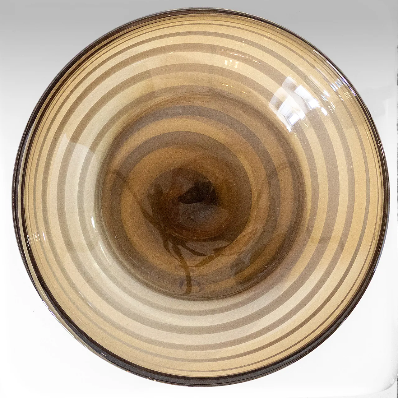 Murano glass centerpiece vase from the 1960s 5