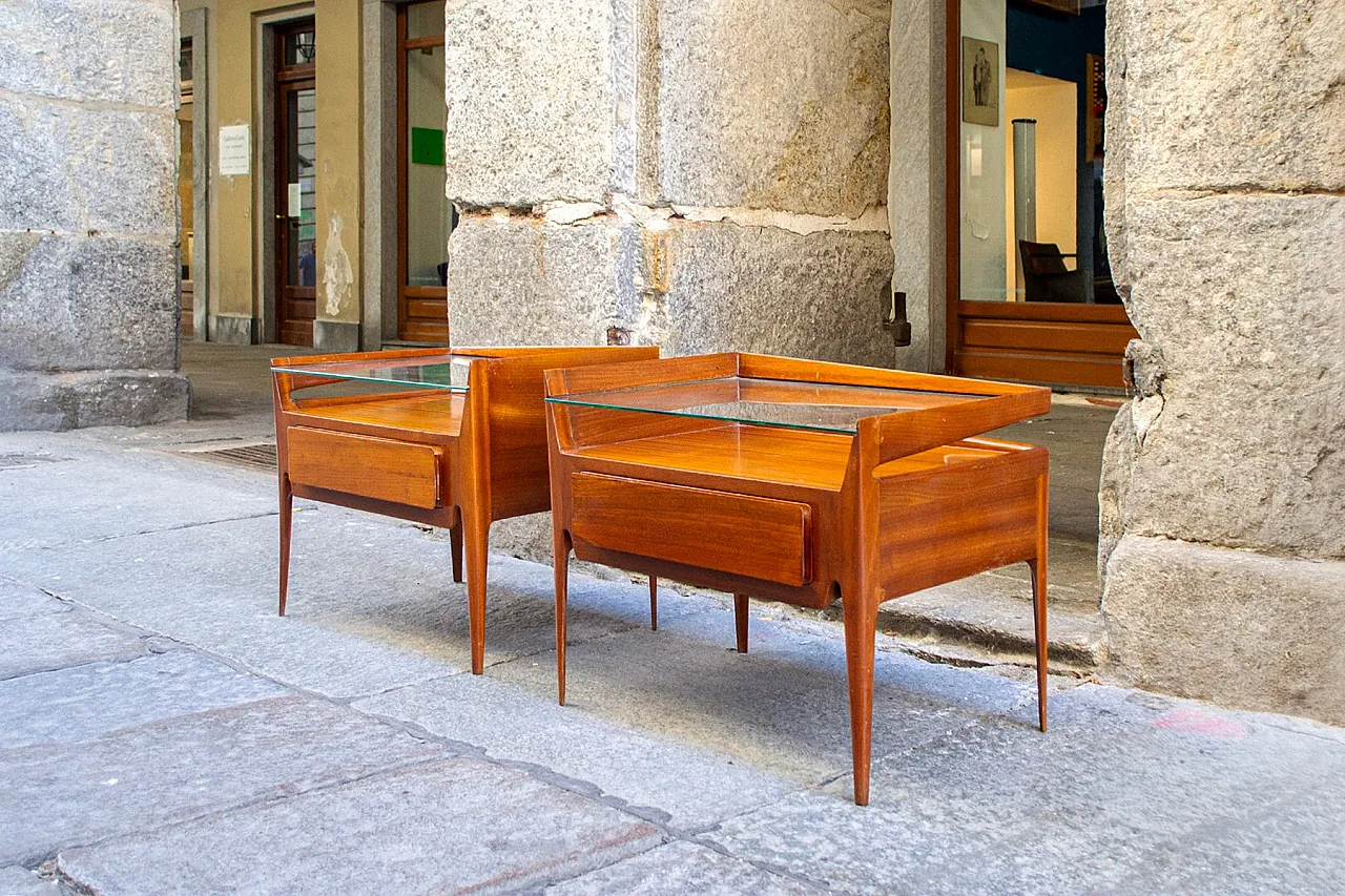 Pair of bedside tables by La Permanente Mobili Cantù, 1960s 2