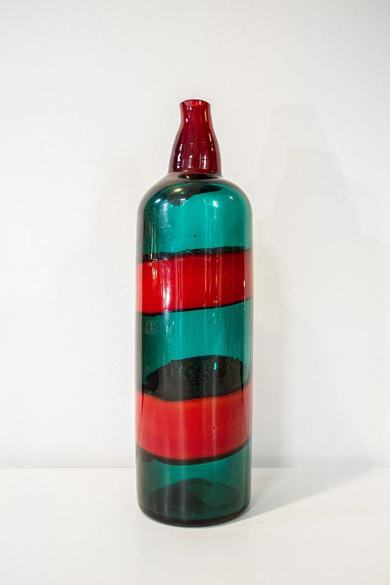 Fulvio Bianconi vase, Venini Murano, 1950s 1