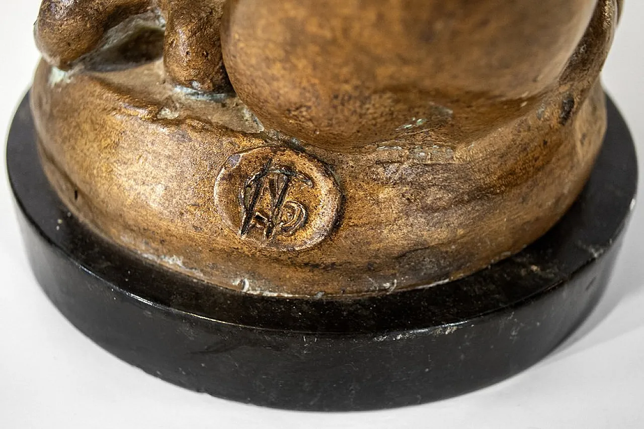 Scultura in bronzo, anni '50 5