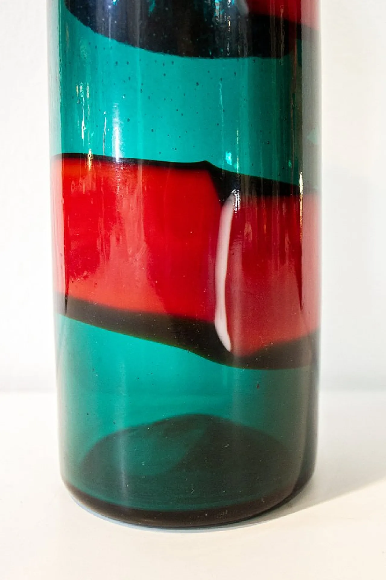 Fulvio Bianconi vase, Venini Murano, 1950s 4