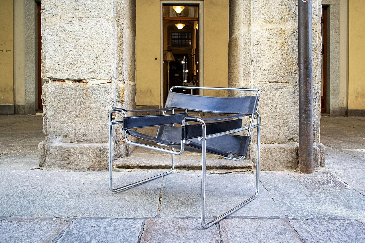 B3 Wassily armchair by Marcel Breuer for Simon Gavina, 1960s 2