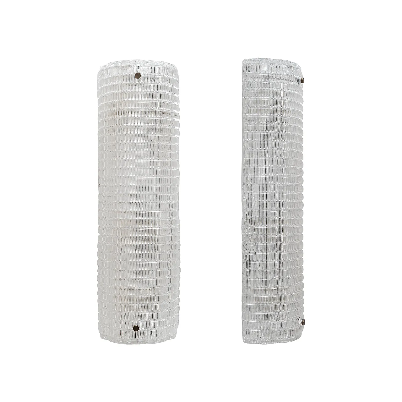 Pair of modern Italian Murano glass wall sconces, 2000s 1