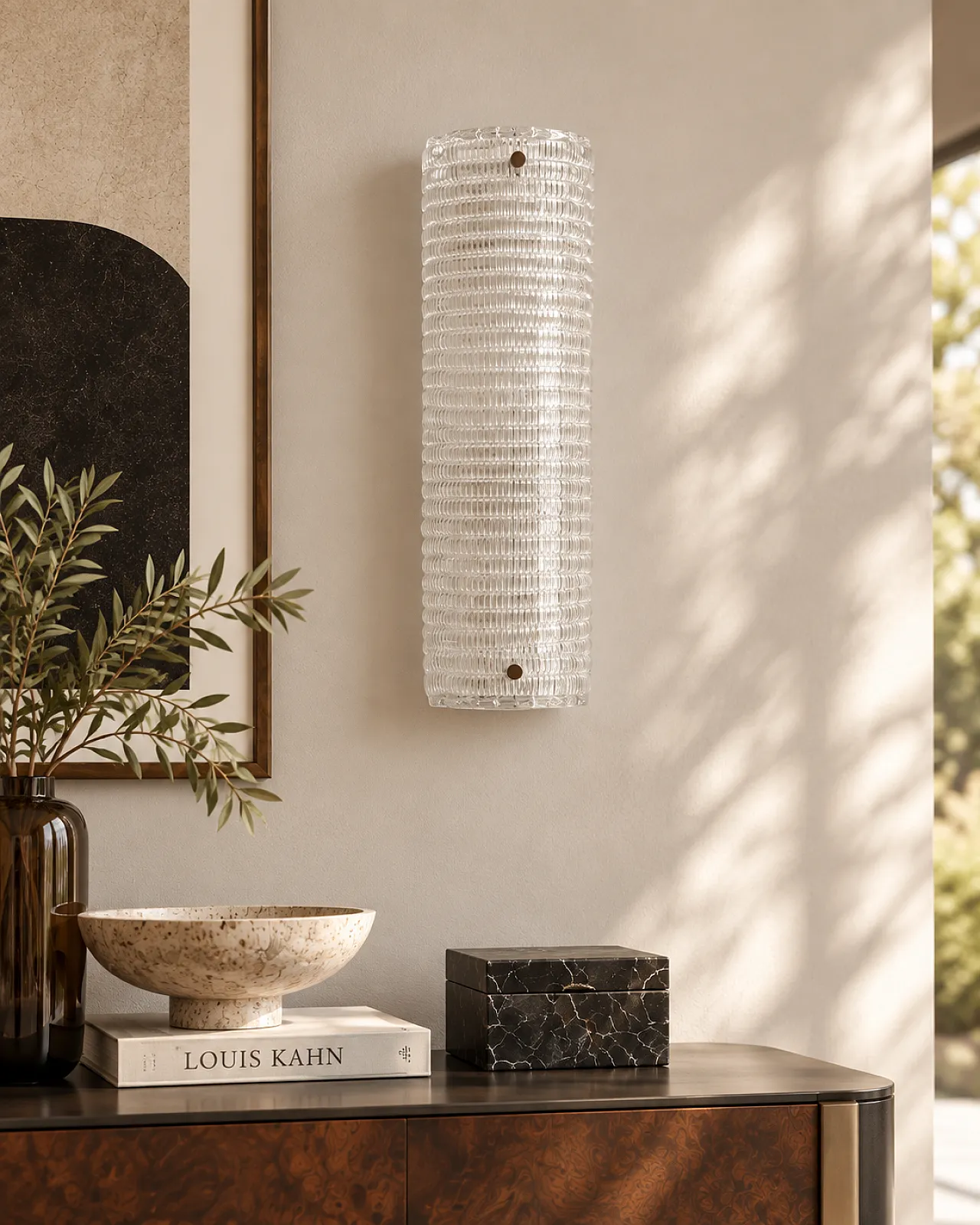 Pair of modern Italian Murano glass wall sconces, 2000s 9