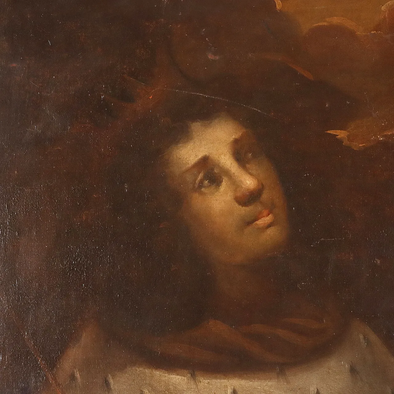 Portraits of Queen and Prince, oil on canvas, 19th century 4