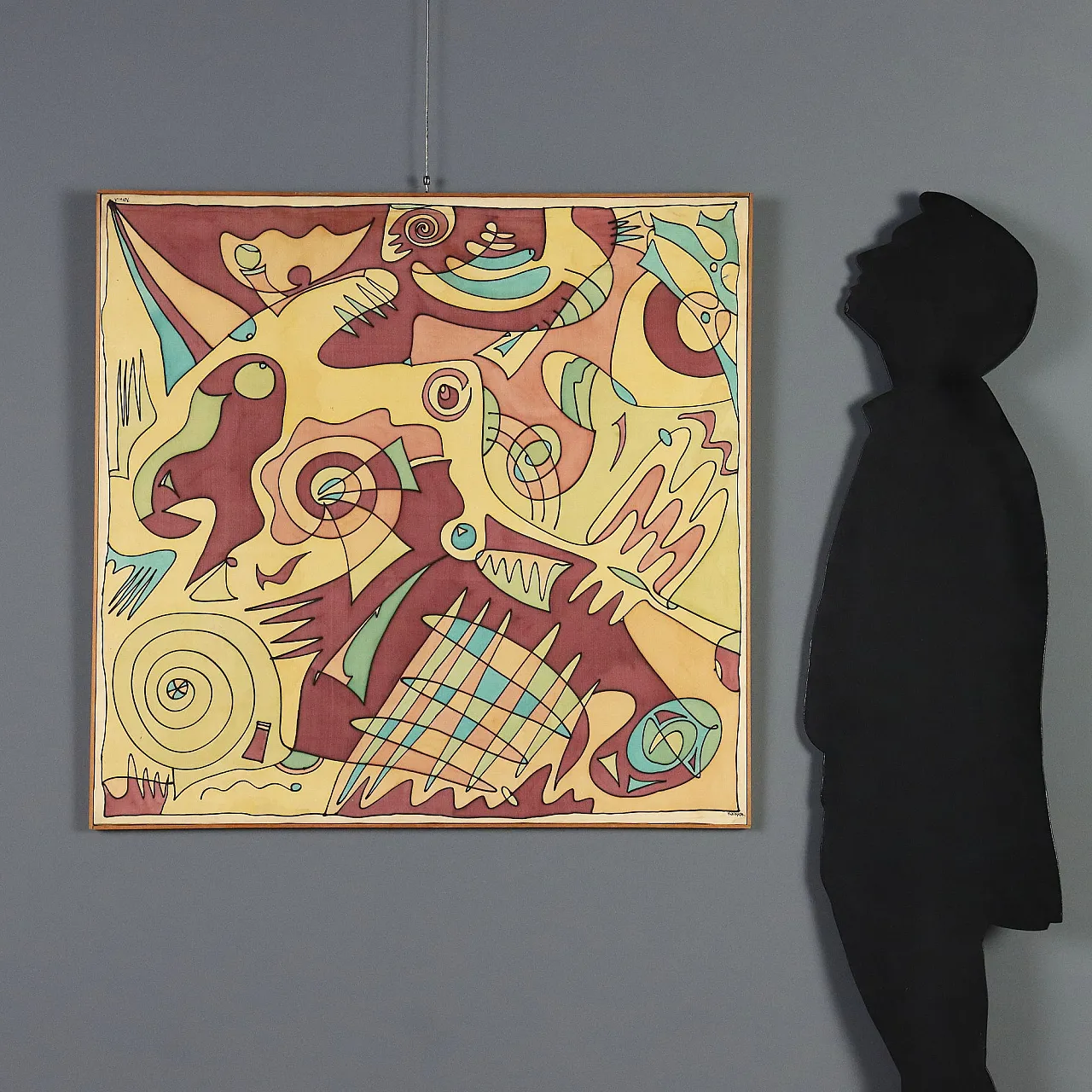 Painting by Maria Mesch, oil on canvas, 2000s 2