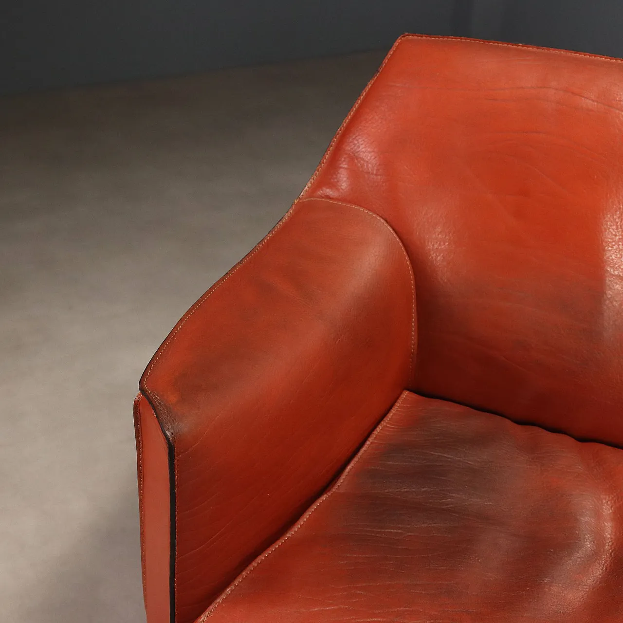 The Cab 415 sofa by Mario Bellini for Cassina, 1980s 3