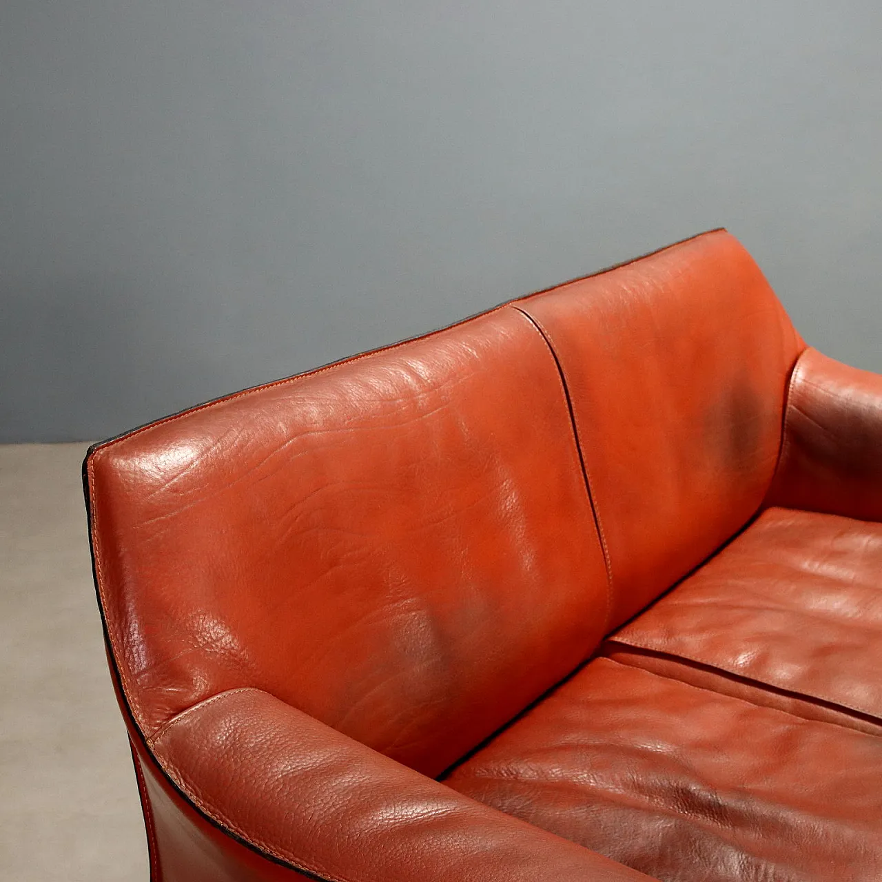 The Cab 415 sofa by Mario Bellini for Cassina, 1980s 4
