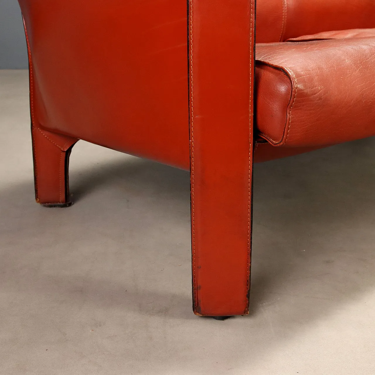 The Cab 415 sofa by Mario Bellini for Cassina, 1980s 6