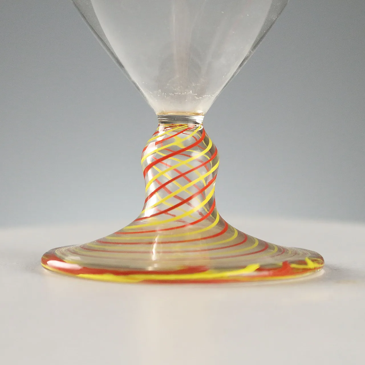 Blown glass decanter Manufactured in Murano, 20th century 5