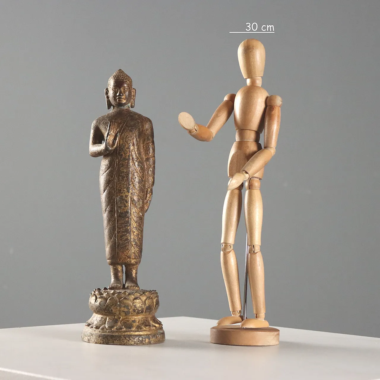 Buddha bronze statue, 19th century 2