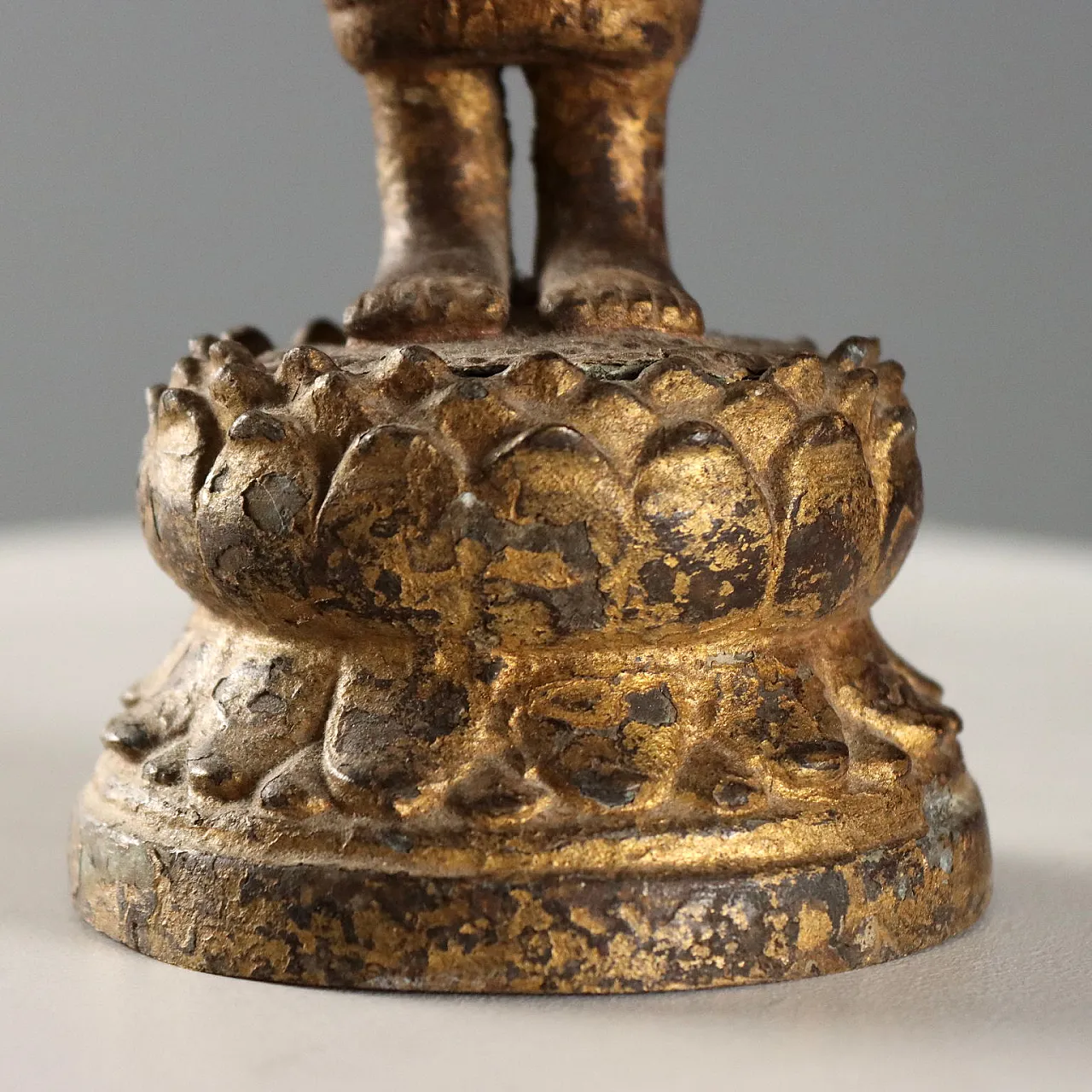 Buddha bronze statue, 19th century 5