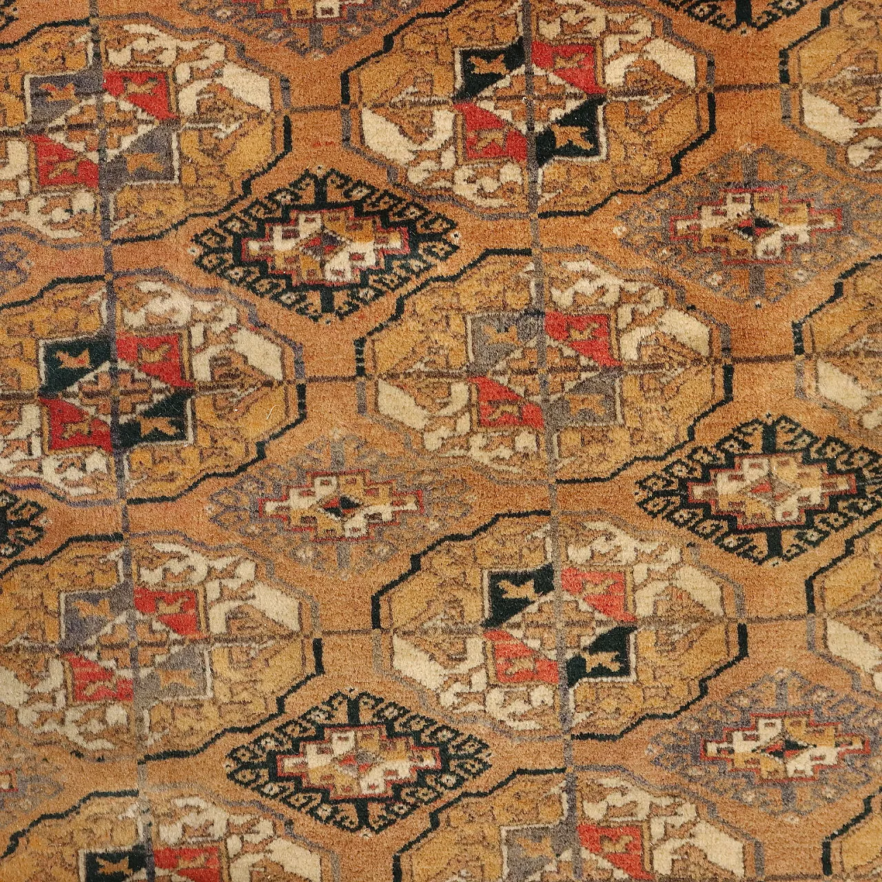 Tappeto Bukhara in lana, '900 4